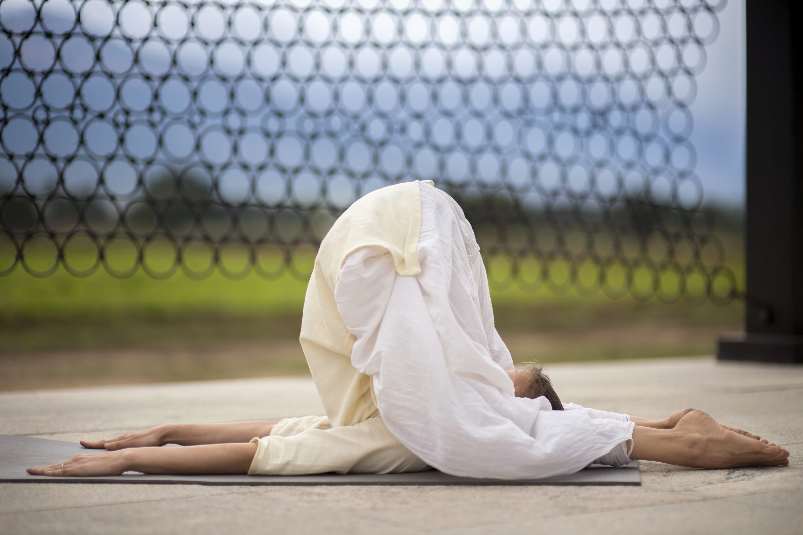 Karnapeethasana (Sarvangasana) - Posture  avancée